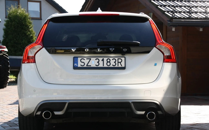 Volvo V60 cena 57000 przebieg: 144000, rok produkcji 2012 z Zabrze małe 466